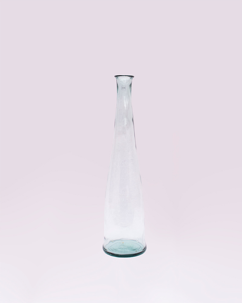 uitvinden Twisted Vrijlating Lange Glazen Vaas - Transparant - S - Tactility